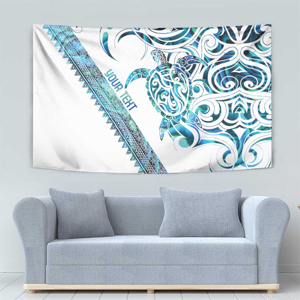 Kahui Whetu Paua shell Kowhaiwhai Taniko Personalised Tapestry Turtle Tattoo Maori Tribal Style LT9 - Polynesian Pride
