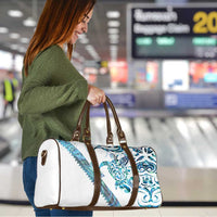 Kahui Whetu Paua shell Kowhaiwhai Taniko Personalised Travel Bag Turtle Tattoo Maori Tribal Style