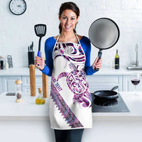 Mawhero Paua shell Kowhaiwhai Taniko Personalised Apron Turtle Tattoo Maori Tribal Style LT9 - Polynesian Pride