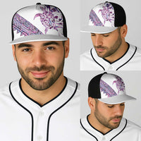 Mawhero Paua shell Kowhaiwhai Taniko Baseball Net Cap Turtle Tattoo Maori Tribal Style LT9 - Polynesian Pride