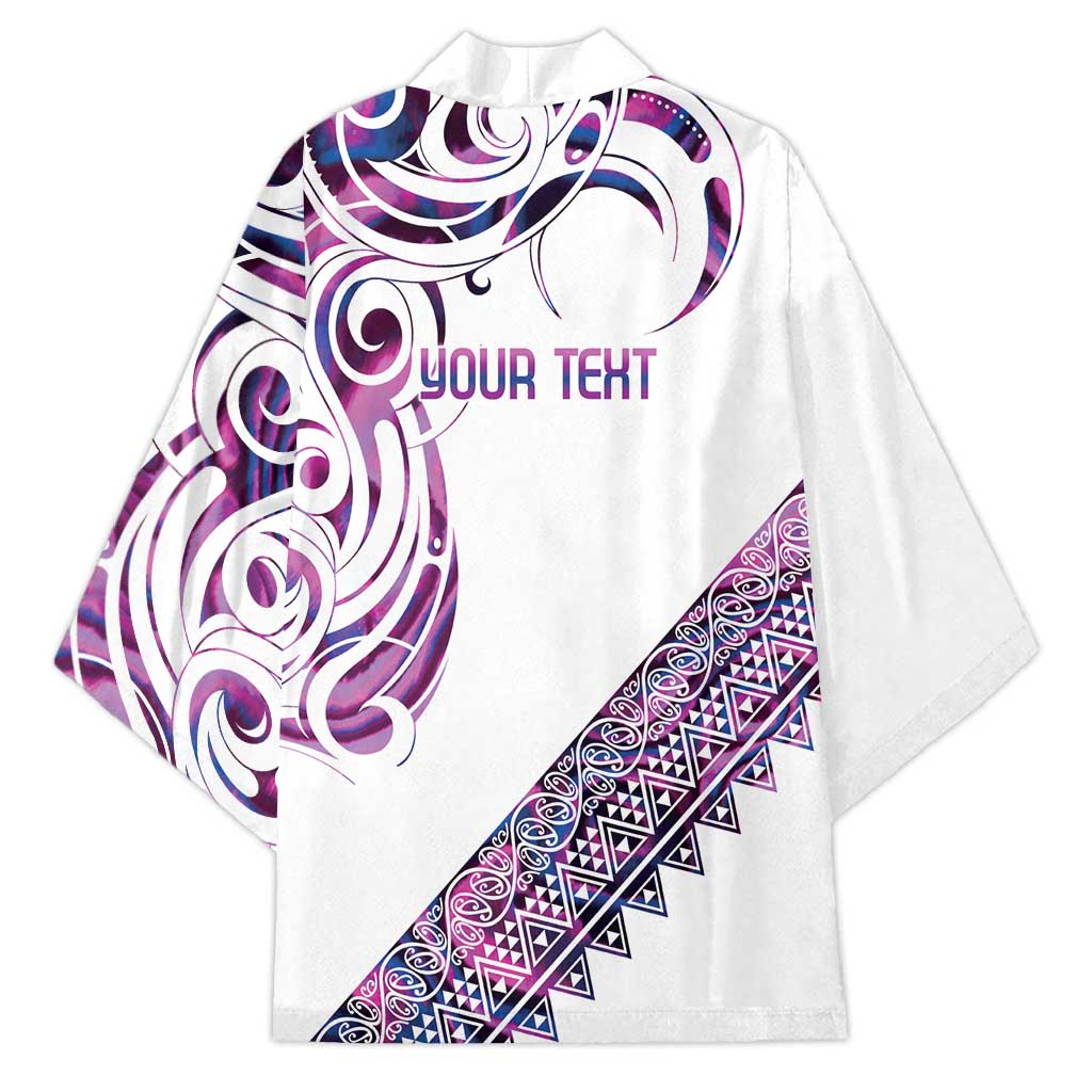 Mawhero Paua shell Kowhaiwhai Taniko Personalised Kimono Turtle Tattoo Maori Tribal Style LT9 - Polynesian Pride