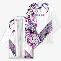 Mawhero Paua shell Kowhaiwhai Taniko Personalised Kimono Turtle Tattoo Maori Tribal Style LT9 - Polynesian Pride