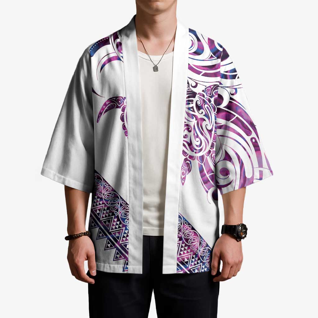 Mawhero Paua shell Kowhaiwhai Taniko Personalised Kimono Turtle Tattoo Maori Tribal Style LT9 - Polynesian Pride