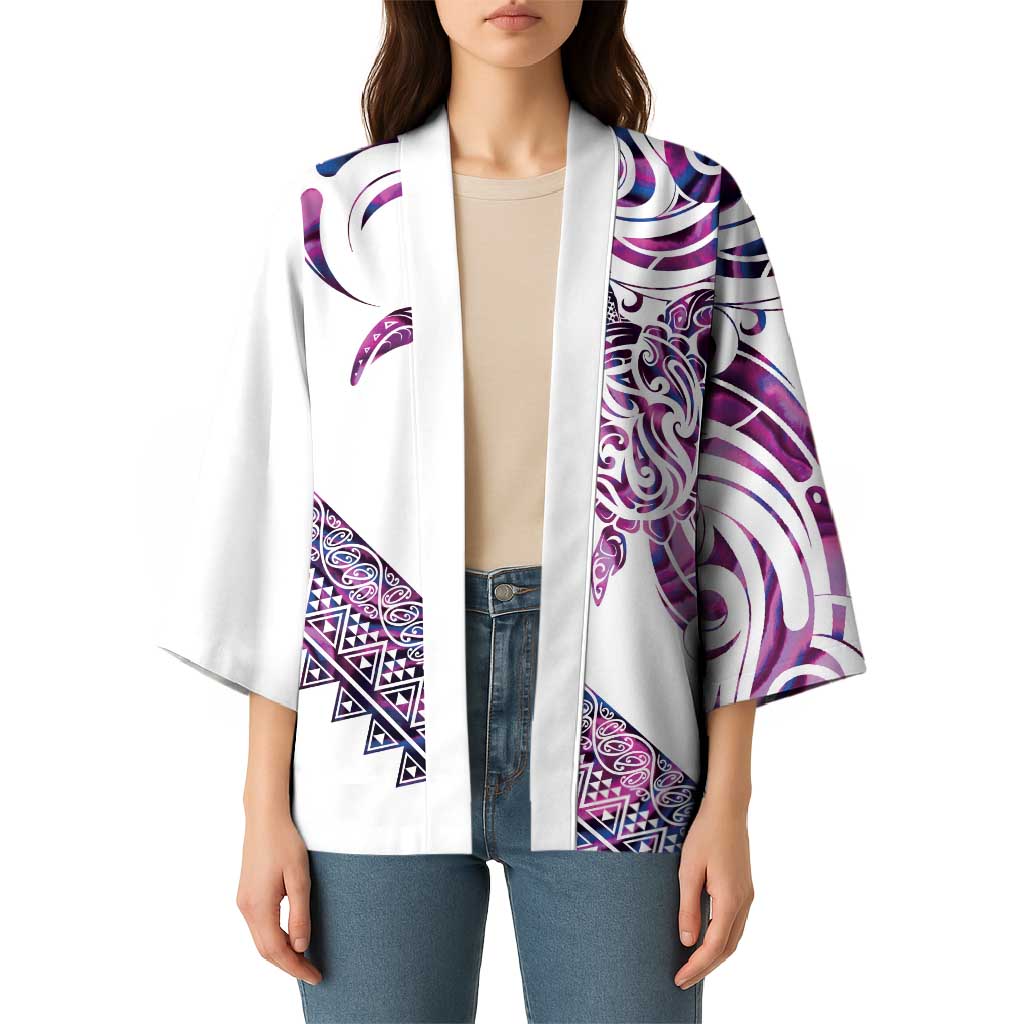 Mawhero Paua shell Kowhaiwhai Taniko Personalised Kimono Turtle Tattoo Maori Tribal Style LT9 - Polynesian Pride