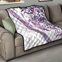 Mawhero Paua shell Kowhaiwhai Taniko Personalised Quilt Turtle Tattoo Maori Tribal Style LT9 - Polynesian Pride