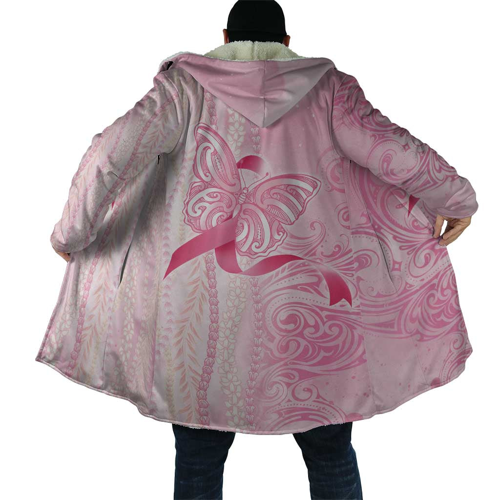 Breast Cancer Awareness Cloak Maile Pikake Lokelani Crown Flower Lei Inspired LT9 - Polynesian Pride