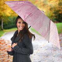 Breast Cancer Awareness Umbrella Maile Pikake Lokelani Crown Flower Lei Inspired LT9 - Polynesian Pride