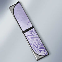Epilepsy Awareness Auto Sun Shade Maile Pikake Lokelani Crown Flower Lei Inspired LT9 - Polynesian Pride