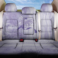 Epilepsy Awareness Back Car Seat Cover Maile Pikake Lokelani Crown Flower Lei Inspired LT9 One Size Purple - Polynesian Pride