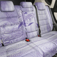 Epilepsy Awareness Back Car Seat Cover Maile Pikake Lokelani Crown Flower Lei Inspired LT9 - Polynesian Pride