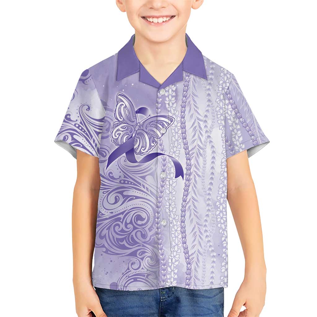 Epilepsy Awareness Family Matching Mermaid Dress and Hawaiian Shirt Maile Pikake Lokelani Crown Flower Lei Inspired