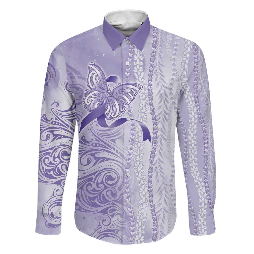 Epilepsy Awareness Family Matching Tank Maxi Dress and Hawaiian Shirt Maile Pikake Lokelani Crown Flower Lei Inspired