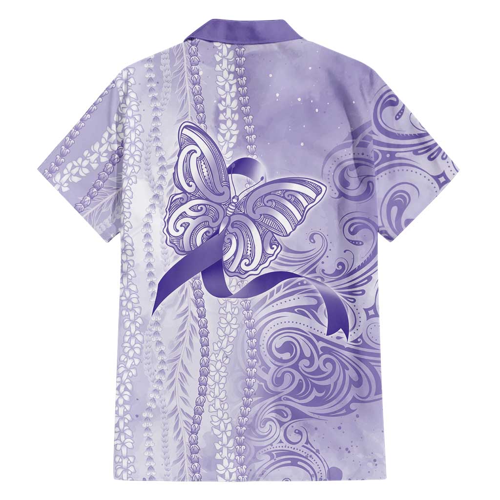 Epilepsy Awareness Hawaiian Shirt Maile Pikake Lokelani Crown Flower Lei Inspired LT9 - Polynesian Pride
