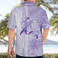 Epilepsy Awareness Hawaiian Shirt Maile Pikake Lokelani Crown Flower Lei Inspired LT9 - Polynesian Pride