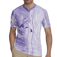 Epilepsy Awareness Rugby Jersey Maile Pikake Lokelani Crown Flower Lei Inspired LT9 - Polynesian Pride