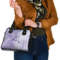 Epilepsy Awareness Shoulder Handbag Maile Pikake Lokelani Crown Flower Lei Inspired LT9 - Polynesian Pride