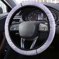Epilepsy Awareness Steering Wheel Cover Maile Pikake Lokelani Crown Flower Lei Inspired LT9 - Polynesian Pride