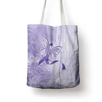 Epilepsy Awareness Tote Bag Maile Pikake Lokelani Crown Flower Lei Inspired LT9 - Polynesian Pride