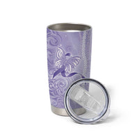 Epilepsy Awareness Tumbler Cup Maile Pikake Lokelani Crown Flower Lei Inspired LT9 - Polynesian Pride