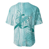 PTSD Awareness Baseball Jersey Maile Pikake Lokelani Crown Flower Lei Inspired LT9 - Polynesian Pride