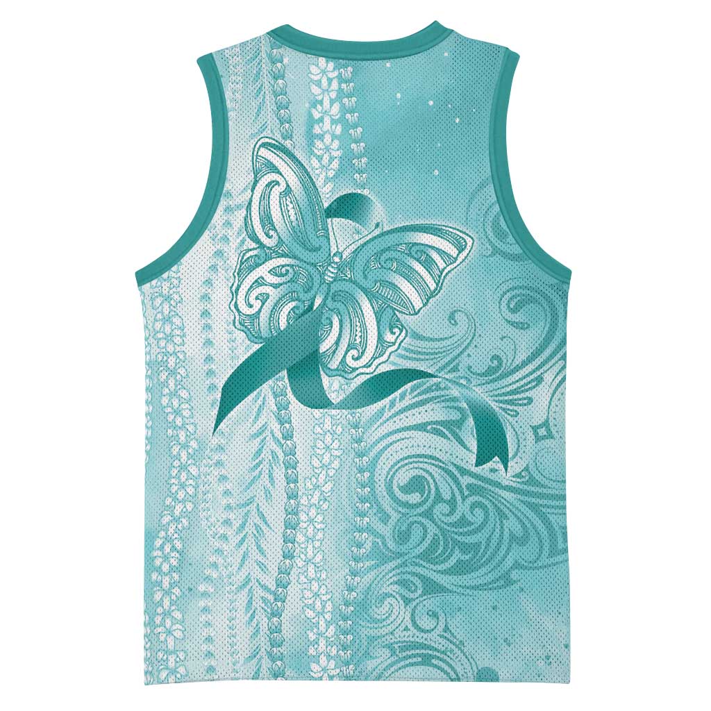 PTSD Awareness Basketball Jersey Maile Pikake Lokelani Crown Flower Lei Inspired LT9 - Polynesian Pride