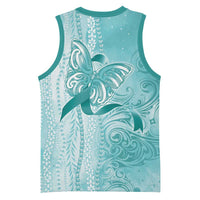 PTSD Awareness Basketball Jersey Maile Pikake Lokelani Crown Flower Lei Inspired LT9 - Polynesian Pride