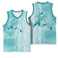 PTSD Awareness Basketball Jersey Maile Pikake Lokelani Crown Flower Lei Inspired LT9 - Polynesian Pride