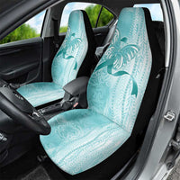 PTSD Awareness Car Seat Cover Maile Pikake Lokelani Crown Flower Lei Inspired LT9 - Polynesian Pride