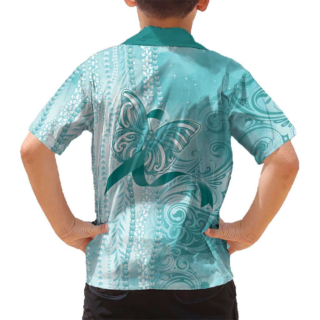 PTSD Awareness Family Matching Mermaid Dress and Hawaiian Shirt Maile Pikake Lokelani Crown Flower Lei Inspired