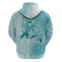 PTSD Awareness Hoodie Maile Pikake Lokelani Crown Flower Lei Inspired LT9 - Polynesian Pride