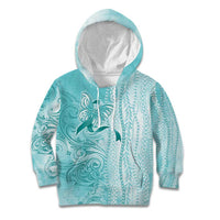 PTSD Awareness Kid Hoodie Maile Pikake Lokelani Crown Flower Lei Inspired