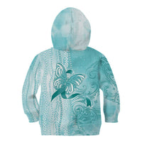 PTSD Awareness Kid Hoodie Maile Pikake Lokelani Crown Flower Lei Inspired