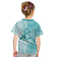 PTSD Awareness Kid T Shirt Maile Pikake Lokelani Crown Flower Lei Inspired LT9 - Polynesian Pride