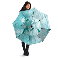PTSD Awareness Umbrella Maile Pikake Lokelani Crown Flower Lei Inspired LT9 - Polynesian Pride