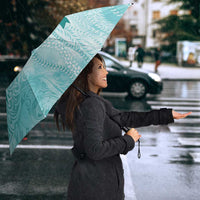 PTSD Awareness Umbrella Maile Pikake Lokelani Crown Flower Lei Inspired LT9 - Polynesian Pride
