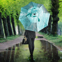 PTSD Awareness Umbrella Maile Pikake Lokelani Crown Flower Lei Inspired LT9 - Polynesian Pride