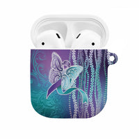 Suicide Prevention Awareness AirPods Case Maile Pikake Lokelani Crown Flower Lei Inspired LT9 Multicolor - Polynesian Pride