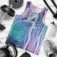 Suicide Prevention Awareness Men Tank Top Maile Pikake Lokelani Crown Flower Lei Inspired LT9 - Polynesian Pride