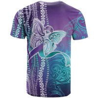 Suicide Prevention Awareness T Shirt Maile Pikake Lokelani Crown Flower Lei Inspired LT9 - Polynesian Pride