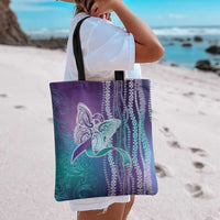 Suicide Prevention Awareness Tote Bag Maile Pikake Lokelani Crown Flower Lei Inspired LT9 - Polynesian Pride