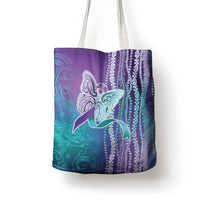 Suicide Prevention Awareness Tote Bag Maile Pikake Lokelani Crown Flower Lei Inspired LT9 - Polynesian Pride