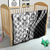 Black Hawaiian Quilt Pattern Quilt Mixed Polynesian Tribal Arty