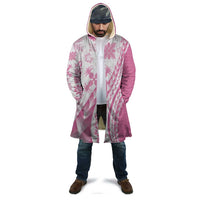 Pink Hawaiian Quilt Pattern Cloak Mixed Polynesian Tribal Arty - Polynesian Pride