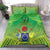 Cook Islands Constitution Day Bedding Set Kuki Airani Since 1965