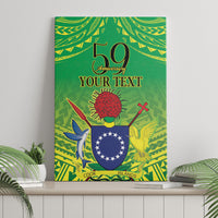 Cook Islands Constitution Day Canvas Wall Art Kuki Airani Since 1965 LT9 - Polynesian Pride