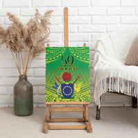 Cook Islands Constitution Day Canvas Wall Art Kuki Airani Since 1965 LT9 - Polynesian Pride