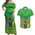 Cook Islands Constitution Day Couples Matching Off Shoulder Maxi Dress and Hawaiian Shirt Kuki Airani Since 1965