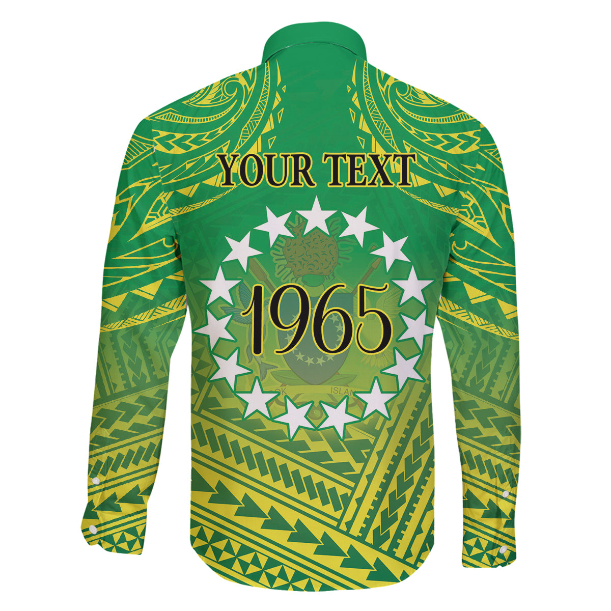 Cook Islands Constitution Day Family Matching Off The Shoulder Long Sleeve Dress and Hawaiian Shirt Kuki Airani Since 1965 LT9 - Polynesian Pride
