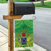 Cook Islands Constitution Day Garden Flag Kuki Airani Since 1965 LT9 - Polynesian Pride