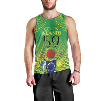 Cook Islands Constitution Day Men Tank Top Kuki Airani Since 1965 LT9 - Polynesian Pride
